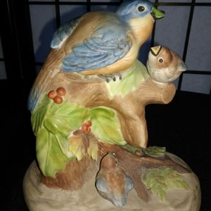 Porcelain Bird Figurine